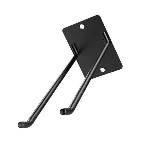 HAKIDZEL Besen-mopp- Gartengeräte Wandbehang Besenständer Eisen Rechen Mopp- Platzsparend Schwarz von HAKIDZEL