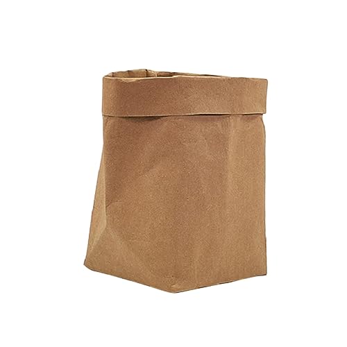 HAKIDZEL Kraftpapier Blumentopf Hülle Waschbarer Aufbewahrungssack für Dekoration und Schutz Mittelgroß für Kleidung und Hochverschleißfest Langlebig HAKIDZEL Kraftpapier Blumentopf Hülle Waschbarer Aufbewahrungssack für Dekoration und Schutz Mittelgroß für Kleidung und Hochverschleißfest Langlebig von HAKIDZEL