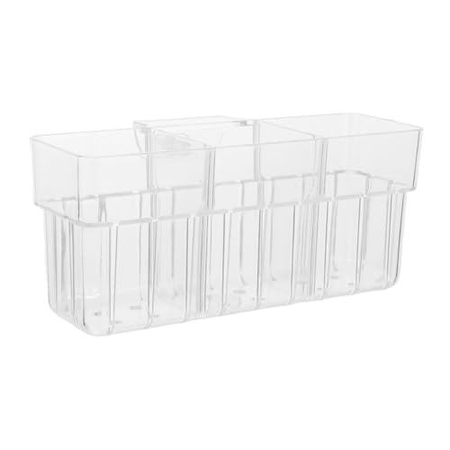 HAKIDZEL Wandmontierte Fischtank Hydroponic Pflanzenkorb Transparent DREI Fach Aquarium Pflanzenhalter Wasserpflanzentasse Für Fischschalendekoration von HAKIDZEL