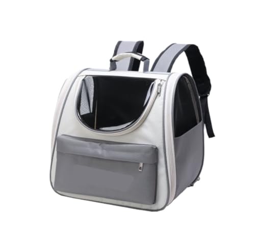 Transportbox Katze Transporttasche Katze Haustier-Rucksack, Katzen-Luftpolster-Rucksack, Hunde-Tragetasche Für Kleine Hunde Und Welpen, Hunde-Rucksack-Tragen Katzen Transportbox Katzenbox (Color : Gr Transportbox Katze Transporttasche Katze Haustier-Rucksack, Katzen-Luftpolster-Rucksack, Hunde-Tragetasche Für Kleine Hunde Und Welpen, Hunde-Rucksack-Tragen Katzen Transportbox Katzenbox (Color : Gr von HALAHAI