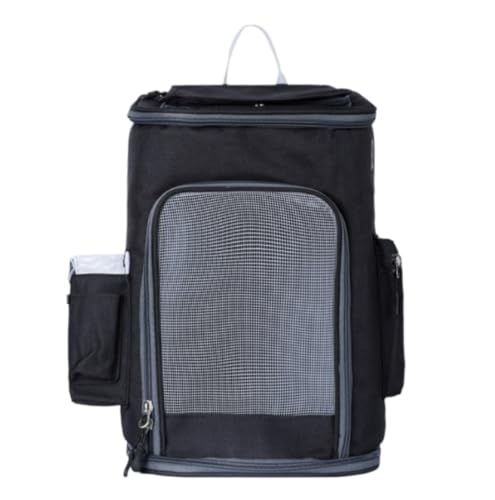 Transportbox Katze Transporttasche Katze Reise Haustier Rucksack Outdoor Tragen Katze Tasche Rucksack Träger Für Katzen Hunde Haustiere Kaninchen Katzen Transportbox Katzenbox (Color : Black, Size : Transportbox Katze Transporttasche Katze Reise Haustier Rucksack Outdoor Tragen Katze Tasche Rucksack Träger Für Katzen Hunde Haustiere Kaninchen Katzen Transportbox Katzenbox (Color : Black, Size : von HALAHAI