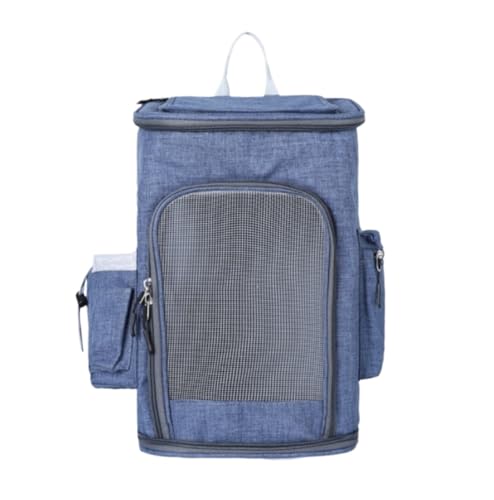 Transportbox Katze Transporttasche Katze Reise Haustier Rucksack Outdoor Tragen Katze Tasche Rucksack Träger Für Katzen Hunde Haustiere Kaninchen Katzen Transportbox Katzenbox (Color : Blue, Size : Transportbox Katze Transporttasche Katze Reise Haustier Rucksack Outdoor Tragen Katze Tasche Rucksack Träger Für Katzen Hunde Haustiere Kaninchen Katzen Transportbox Katzenbox (Color : Blue, Size : von HALAHAI