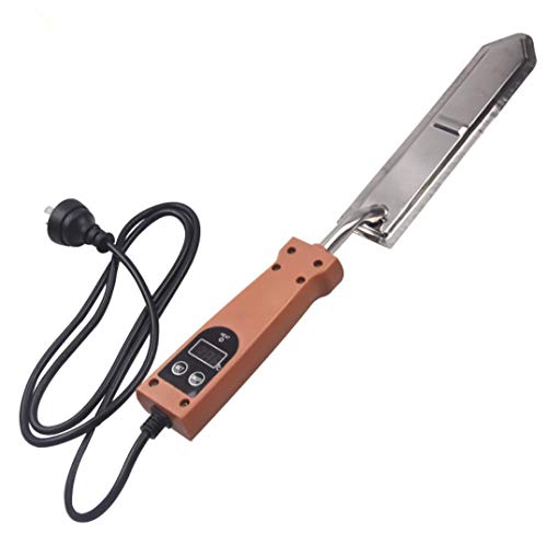 HALAWAKA Elektrisches Honigentdeckelmesser mit Temperaturregelungsschalter Imkermesser und Temperaturanzeige Imkereischneider für Imker Honigextraktor Messer (Temperaturregelung) von HALAWAKA