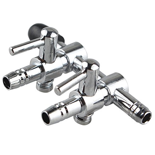 HALJIA 5 mm 2-Wege-Luftventilverteiler für das Aquarium mit Hebeln HALJIA 5 mm 2-Wege-Luftventilverteiler für das Aquarium mit Hebeln von HALJIA