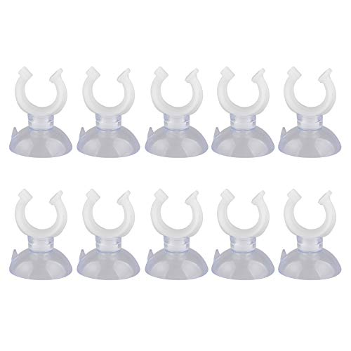 HALJIA Saugnäpfe für Aquarium, 15 mm, für Luftschläuche, Luftschlauchpumpe, Aquarium, Weiß, 10 Stück HALJIA Saugnäpfe für Aquarium, 15 mm, für Luftschläuche, Luftschlauchpumpe, Aquarium, Weiß, 10 Stück von HALJIA
