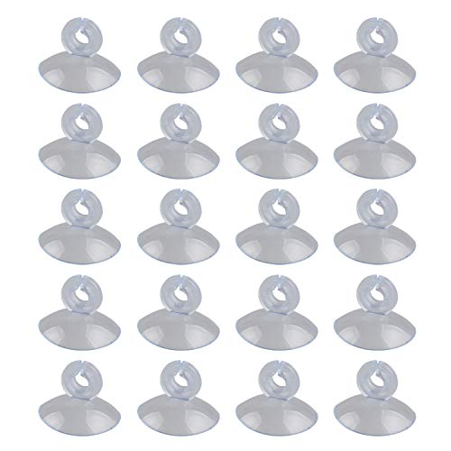 HALJIA Saugnäpfe für Aquarium, 20 Stück, Luftleitung, Luftleitung, Kunststoff, Saugnapf für 4/6 mm Airline Rohre HALJIA Saugnäpfe für Aquarium, 20 Stück, Luftleitung, Luftleitung, Kunststoff, Saugnapf für 4/6 mm Airline Rohre von HALJIA