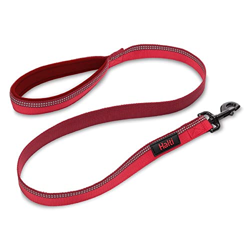HALTI Leine – Hundeleine mit 3M-Reflektorgewebe und Griff mit Neoprenpolsterung. Geeignet für kleine & mittelgroße Hunde und Welpen (Größe S, Rot) HALTI Leine – Hundeleine mit 3M-Reflektorgewebe und Griff mit Neoprenpolsterung. Geeignet für kleine & mittelgroße Hunde und Welpen (Größe S, Rot) von Company of Animals