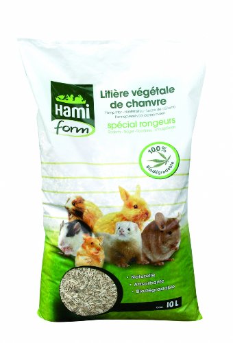 HAMIFORM Einstreu für Nager & Frettchen, Hanf, 10 l von HAMIFORM