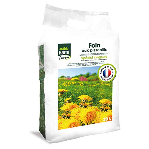 Hami Form HF Heu Premium für Nagetiere mit Löwenzahn, 20 l von HAMIFORM