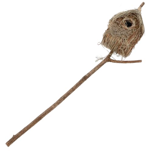 HAMPPLIES Gartenornament Aus Stehendes Vogelhaus-Ornament Vogelhaus-pfahl-gartendekor Dekoratives Für Draußen Vogelnest Als Hofpfahl Vogelnest-Dekoration Für Garten Gartendekor HAMPPLIES Gartenornament Aus Stehendes Vogelhaus-Ornament Vogelhaus-pfahl-gartendekor Dekoratives Für Draußen Vogelnest Als Hofpfahl Vogelnest-Dekoration Für Garten Gartendekor von HAMPPLIES