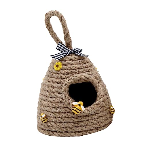 HAMPPLIES Hängendes Ornament Gewebtes Deko Element für Garten und Haus für Feste Schlafzimmer Bauernhaus Dekoration Kreatives Design für von HAMPPLIES