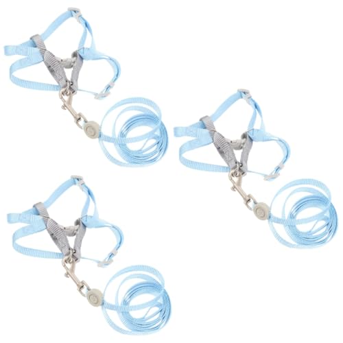 3 Sätze Verstellbares Katzengeschirr Katzen-Essentials Katzengeschirr und Leine ausbruchsicher Katzen sicherheitsgeschirr cat Leash Welpengeschirr Geschirr für Katzen Hundegeschirr HANABASS 3 Sätze Verstellbares Katzengeschirr Katzen-Essentials Katzengeschirr und Leine ausbruchsicher Katzen sicherheitsgeschirr cat Leash Welpengeschirr Geschirr für Katzen Hundegeschirr HANABASS von HANABASS