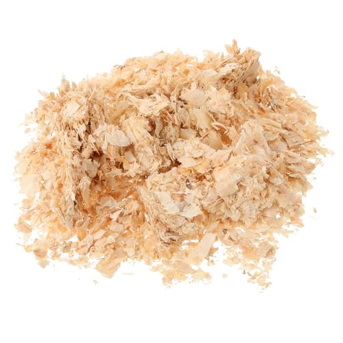 HANABASS 1 Packung Einstreu aus Sägemehl für Hamster Hamsterkäfig Fleck Hund Welpenpolster Wurf Hamster einstreu hamsterzubehör Holzspäne für Meerschweinchen Rattenstreu staubfrei hölzern von HANABASS