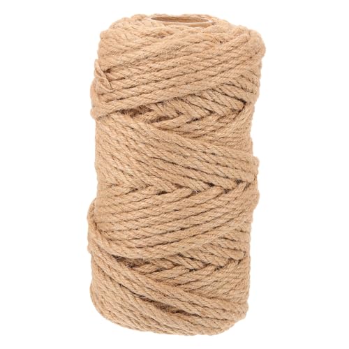 HANABASS 1 Rolle DIY Sisal Seil für Katzenkratzbaum Handgewebtes Naturseil Vielseitig für Möbelbeine Kratzbereiche Zuschneidbar Langlebig für Kreative Projekte HANABASS 1 Rolle DIY Sisal Seil für Katzenkratzbaum Handgewebtes Naturseil Vielseitig für Möbelbeine Kratzbereiche Zuschneidbar Langlebig für Kreative Projekte von HANABASS