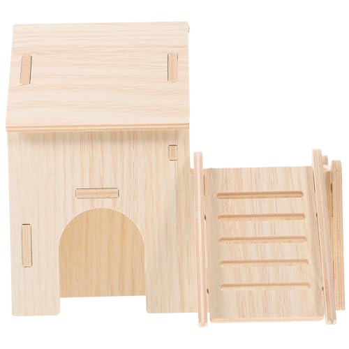 HANABASS 1 Satz Hamster Massives Holzhause Kleiner Tierkäfig Hamsterkäfig Labyrinth Betten Und Häute Für Meerschweinchen Meerschweinchenhaus Drinnen Hamsterspielzeug Verstecke Hölzern HANABASS 1 Satz Hamster Massives Holzhause Kleiner Tierkäfig Hamsterkäfig Labyrinth Betten Und Häute Für Meerschweinchen Meerschweinchenhaus Drinnen Hamsterspielzeug Verstecke Hölzern von HANABASS