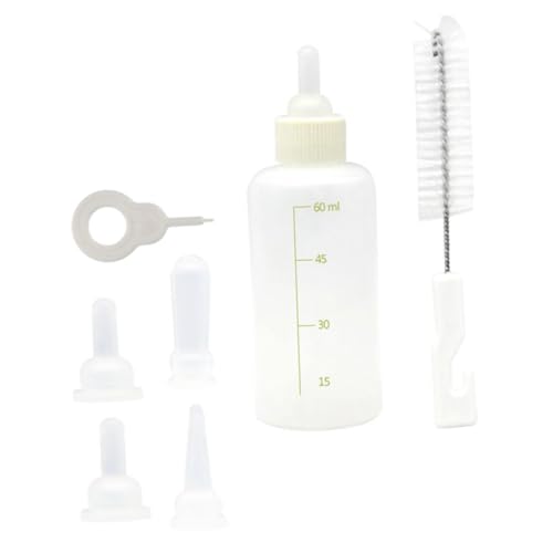 HANABASS Set Mit Kätzchen-saugflaschen Welpen-futterspender Für Haustiere Haustierflaschen-Set Wiederverwendbare Haustier-nursers Für Katzen Und Hunde HANABASS Set Mit Kätzchen-saugflaschen Welpen-futterspender Für Haustiere Haustierflaschen-Set Wiederverwendbare Haustier-nursers Für Katzen Und Hunde von HANABASS