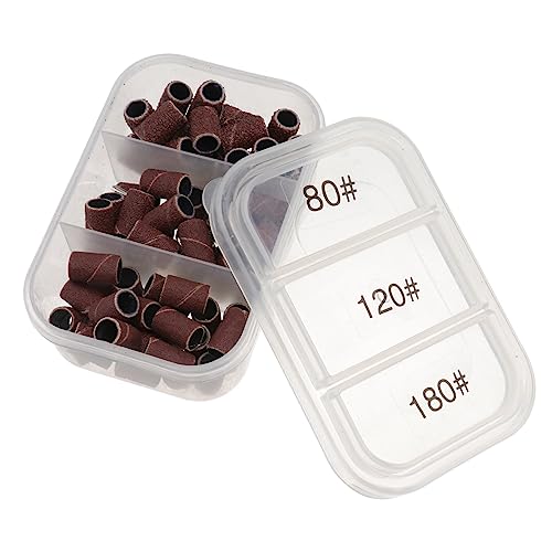 HANABASS 1 Schachtel verpackter Manikürekreis nagelpolierer nagellack Schleifbänder für Nagelbohrer Gel-Nagelwerkzeuge Maniküre-Schleifkopf Nagelschleifkopf Schleifleinen aus Harz Brown HANABASS 1 Schachtel verpackter Manikürekreis nagelpolierer nagellack Schleifbänder für Nagelbohrer Gel-Nagelwerkzeuge Maniküre-Schleifkopf Nagelschleifkopf Schleifleinen aus Harz Brown von HANABASS