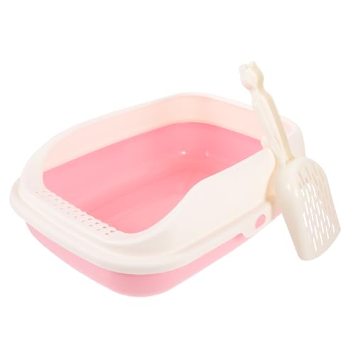 HANABASS 1 Set-Box Katzentoilette Filter Anlasser Liner Katze Füllt Nach Scoop Tür Katzenzubehör Behälter Für Katzenstreu Nachfüllung Katzenteppich Automatisch Multi Plastik Rosa HANABASS 1 Set-Box Katzentoilette Filter Anlasser Liner Katze Füllt Nach Scoop Tür Katzenzubehör Behälter Für Katzenstreu Nachfüllung Katzenteppich Automatisch Multi Plastik Rosa von HANABASS