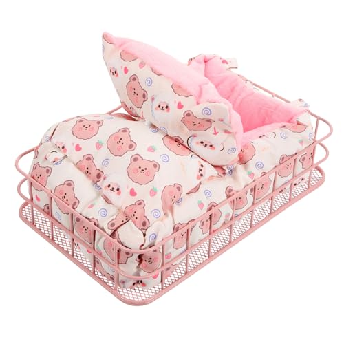HANABASS 1 Set Eisen Hamsterspielzeug Etagenbett Meerschweinchenhütte Hamster Schlafbett Chinchilla Meerschweinchen Süßes Hamsterbett Nicht Für Den Innenbereich HANABASS 1 Set Eisen Hamsterspielzeug Etagenbett Meerschweinchenhütte Hamster Schlafbett Chinchilla Meerschweinchen Süßes Hamsterbett Nicht Für Den Innenbereich von HANABASS