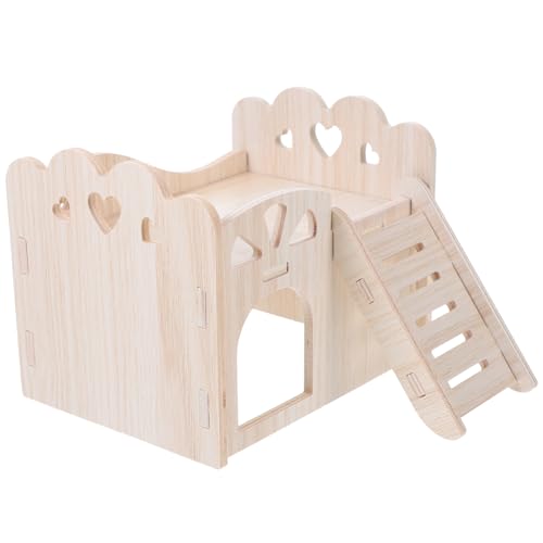 HANABASS 1 Set Hamster Versteck Meerschweinchen Möbel Meerschweinchen Tunnel Stall Meerschweinchen Laufstall Lebensraum Tier Hamster Tunnel Meerschweinchen Schloss Meerschweinchen von HANABASS