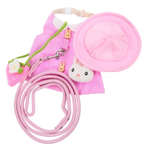 HANABASS Kostüm-Set Für Kleintier Und Meerschweinchen Kleidung Mit Leine Tasche Und Mini-mütze S Vielseitig HANABASS Kostüm-Set Für Kleintier Und Meerschweinchen Kleidung Mit Leine Tasche Und Mini-mütze S Vielseitig von HANABASS