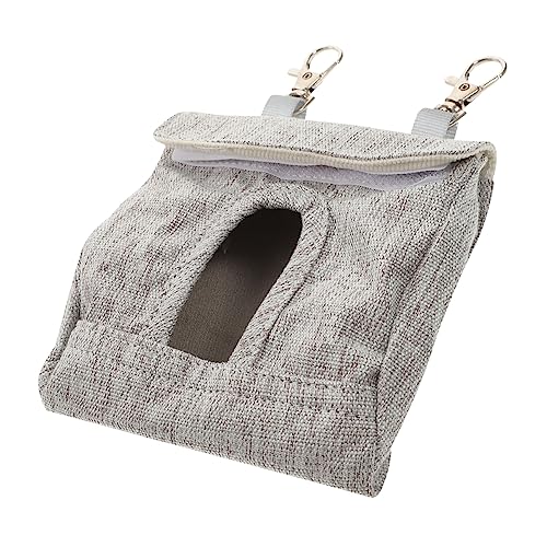 HANABASS 1 Stück Hängende Futtertasche für Meerschweinchen und Kleintiere Verstellbare Langlebige Stofftasche für Kleinen Tierkäfig Platzsparend und Einfach zu Bedienen Braun HANABASS 1 Stück Hängende Futtertasche für Meerschweinchen und Kleintiere Verstellbare Langlebige Stofftasche für Kleinen Tierkäfig Platzsparend und Einfach zu Bedienen Braun von HANABASS