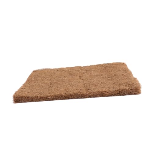 HANABASS Kokosfaser Eier Inkubationsunterlage 500x500x30mm Feuchtigkeitsbeständige Schlüpfmatte Für Küken Reusable Brutmatte Für Hühner Und Kleintiere Sicheres Schlüpfen Mit von HANABASS