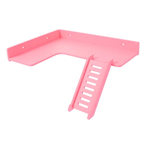 HANABASS Hamsterkäfig-Spielzeug Und Zubehör 1 Stück L-förmige Plattform Aus Holz Kletterrampe Für Haustierkäfig HANABASS Hamsterkäfig-Spielzeug Und Zubehör 1 Stück L-förmige Plattform Aus Holz Kletterrampe Für Haustierkäfig von HANABASS