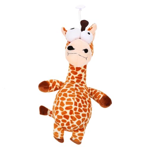 HANABASS 1 Stück Plüsch Leopard Giraffe Hundespielzeug Quietschen Kauspielzeug für Kleine Hunde Interaktiv aus Hochwertigem Waschbarem Material Fördert das Training und Schützt das Gebiss HANABASS 1 Stück Plüsch Leopard Giraffe Hundespielzeug Quietschen Kauspielzeug für Kleine Hunde Interaktiv aus Hochwertigem Waschbarem Material Fördert das Training und Schützt das Gebiss von HANABASS