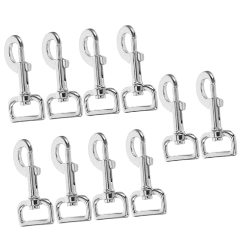 HANABASS 10 STK Haustier-Leine-Clip Kette Trigger-Clip-Verschluss Schlüsselanhänger Drehhaken Für Die Hundeleine Bolzen Karabinerhaken Austausch des Hundeleinenverschlusses Zinklegierung HANABASS 10 STK Haustier-Leine-Clip Kette Trigger-Clip-Verschluss Schlüsselanhänger Drehhaken Für Die Hundeleine Bolzen Karabinerhaken Austausch des Hundeleinenverschlusses Zinklegierung von HANABASS
