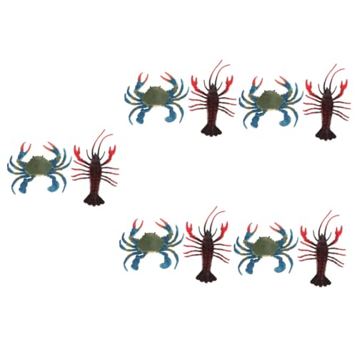 HANABASS 10stücke Aquarium Krabbenmodell Künstliche Meerestiere Zur Dekoration Von Fischbecken Pädagogisches Spielzeug Für Realistische Simulation Für Aquarien Und Terrarien HANABASS 10stücke Aquarium Krabbenmodell Künstliche Meerestiere Zur Dekoration Von Fischbecken Pädagogisches Spielzeug Für Realistische Simulation Für Aquarien Und Terrarien von HANABASS