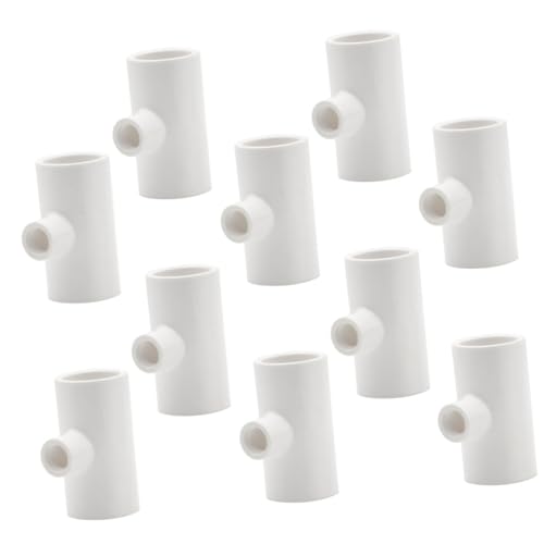 HANABASS 10 Stück Hühner Trinkbrunnen T Stück Tränke Geflügel Huhn Kein Picken Hühnerstall Bewässerungssystem DIY Bewässerung Hühner Tränknippel Hühner Wasserbecher PVC Weiß HANABASS 10 Stück Hühner Trinkbrunnen T Stück Tränke Geflügel Huhn Kein Picken Hühnerstall Bewässerungssystem DIY Bewässerung Hühner Tränknippel Hühner Wasserbecher PVC Weiß von HANABASS