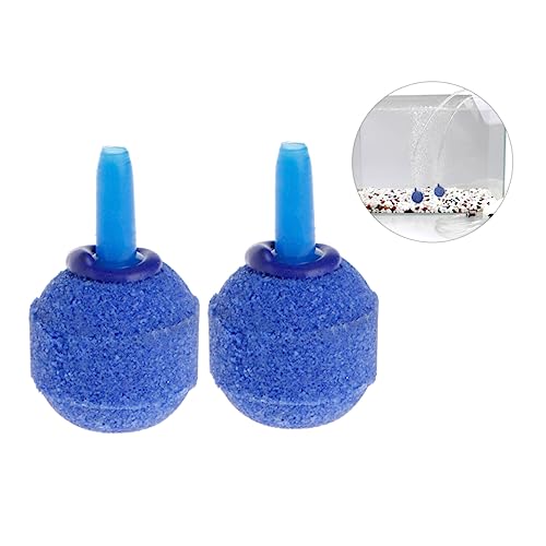 HANABASS 10 Stück Kugelform Luftstein für Aquarien Hochwertiger Blasendiffusor für Sauerstoffversorgung aus Mineralischem Material für Fischbecken und Hydroponik HANABASS 10 Stück Kugelform Luftstein für Aquarien Hochwertiger Blasendiffusor für Sauerstoffversorgung aus Mineralischem Material für Fischbecken und Hydroponik von HANABASS