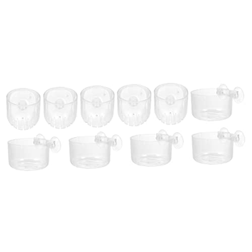 HANABASS Schwimmender Pflanzenhalter Für Aquarien 10 Stück Acryl-blumentöpfe Mit Bechern Für Die Dekoration Von Aquarien HANABASS Schwimmender Pflanzenhalter Für Aquarien 10 Stück Acryl-blumentöpfe Mit Bechern Für Die Dekoration Von Aquarien von HANABASS