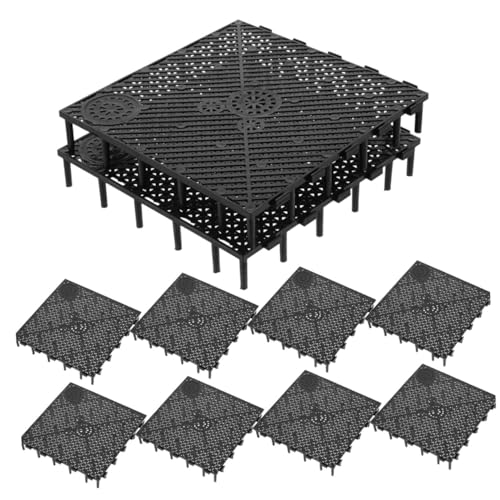 HANABASS 12stücke Aquarium Trennwand Filterplatte Für Fischbecken Praktische Schwarze Netzplatten Aufzucht Und Isolation Von Fischen Mit Guter Wasserpermeabilität Und Einfacher von HANABASS