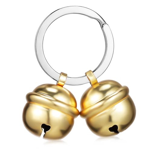 HANABASS 1Satz Haustierhalsband Glocken Aus Kupfer Katzen Und Hundehalsband Zubehör Dekorative Tierglocken Rostfrei Und Langlebig Für Katzen Und Verleiht Stil Und HANABASS 1Satz Haustierhalsband Glocken Aus Kupfer Katzen Und Hundehalsband Zubehör Dekorative Tierglocken Rostfrei Und Langlebig Für Katzen Und Verleiht Stil Und von HANABASS