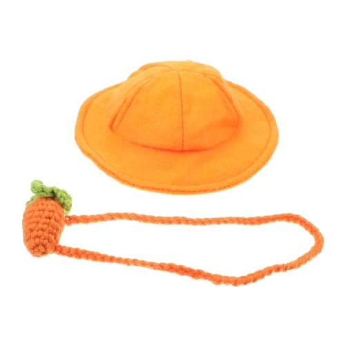 HANABASS Karottenhase Mit Tasche Häschenkostüm Für Haustier Dekorative Hasenmütze Und Tasche Hasenkostüm Für Ostern Karotte Kaninchen Cosplay HANABASS Karottenhase Mit Tasche Häschenkostüm Für Haustier Dekorative Hasenmütze Und Tasche Hasenkostüm Für Ostern Karotte Kaninchen Cosplay von HANABASS