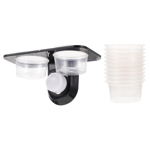 HANABASS Reptilien Futter Wassernapf Mit Saugnäpfen Praktische Futterschalen Für Eidechsen Iguanas Und Insekten Doppeltes Design Bruchsicheres Material Einfache Reinigung Für Terrarien HANABASS Reptilien Futter Wassernapf Mit Saugnäpfen Praktische Futterschalen Für Eidechsen Iguanas Und Insekten Doppeltes Design Bruchsicheres Material Einfache Reinigung Für Terrarien von HANABASS