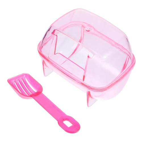 HANABASS 1Stück Hamsterbadewanne für Kleine Haustiere Duschbecken Zufälliger für Hamster und Andere Kleintiere Transparentes Design für Kreativen Spaß HANABASS 1Stück Hamsterbadewanne für Kleine Haustiere Duschbecken Zufälliger für Hamster und Andere Kleintiere Transparentes Design für Kreativen Spaß von HANABASS