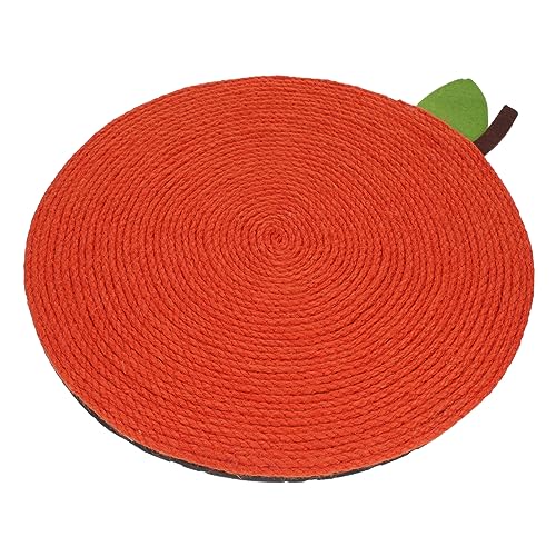 HANABASS 1Stück Katzenkratzmatte Orange Kratzkissen für Spielende Katzen Dekorativ und Praktisch Fördert Gesunde Krallen und Beschäftigung Haustierzubehör HANABASS 1Stück Katzenkratzmatte Orange Kratzkissen für Spielende Katzen Dekorativ und Praktisch Fördert Gesunde Krallen und Beschäftigung Haustierzubehör von HANABASS