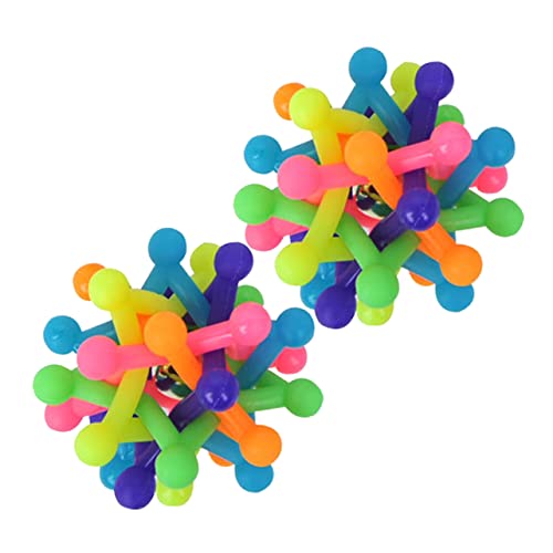 HANABASS 2stücke Molar Spielzeug Für Hunde Gummiball Im Regenbogen-Design Mit Und Spielzeug Zahnpflege Für Kleine Haustiere HANABASS 2stücke Molar Spielzeug Für Hunde Gummiball Im Regenbogen-Design Mit Und Spielzeug Zahnpflege Für Kleine Haustiere von HANABASS
