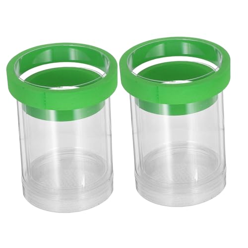 HANABASS 2 Sätze Fischzuchtbox Schwimmend Isolierende Aufzuchtbox für Guppy-Brut Sicherer Laich Fischbrutbehälter Aquarium Fischzucht Isolationsbox für Fischlaich und Fischaufzucht HANABASS 2 Sätze Fischzuchtbox Schwimmend Isolierende Aufzuchtbox für Guppy-Brut Sicherer Laich Fischbrutbehälter Aquarium Fischzucht Isolationsbox für Fischlaich und Fischaufzucht von HANABASS