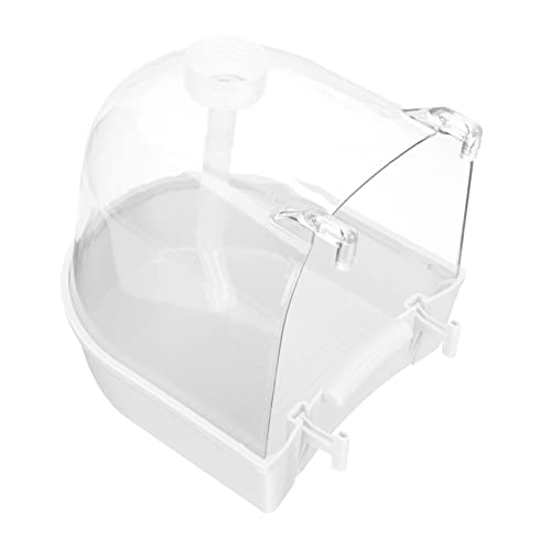 HANABASS 2 Sätze papagei badewanne Outdoor-Spielzeug Vogel badebecken Zubehör für Vogelkäfige Vogel badewanne vogeltränke vogelbad Vogel Kunststoff Badewanne Papageienbadewanne Plastik Weiß HANABASS 2 Sätze papagei badewanne Outdoor-Spielzeug Vogel badebecken Zubehör für Vogelkäfige Vogel badewanne vogeltränke vogelbad Vogel Kunststoff Badewanne Papageienbadewanne Plastik Weiß von HANABASS