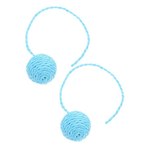 HANABASS 2 Stück Ersatzball Für Katzenklettergerüst Katzenkratzerpfosten Katzenspielzeug Für Wohnungskatzen Interaktiver Katzenspielzeugball Katzenkratzenspielzeug Himmelblau Papier HANABASS 2 Stück Ersatzball Für Katzenklettergerüst Katzenkratzerpfosten Katzenspielzeug Für Wohnungskatzen Interaktiver Katzenspielzeugball Katzenkratzenspielzeug Himmelblau Papier von HANABASS