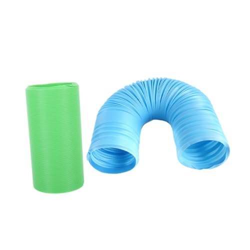 HANABASS 2 Stück Faltbarer Hamster Tunnel aus Robustem Spiel und Verstecktunnel für Kleine Tiere Wie Hamster Ratten und Frettchen für Training Bewegung und Käfigzubehör HANABASS 2 Stück Faltbarer Hamster Tunnel aus Robustem Spiel und Verstecktunnel für Kleine Tiere Wie Hamster Ratten und Frettchen für Training Bewegung und Käfigzubehör von HANABASS