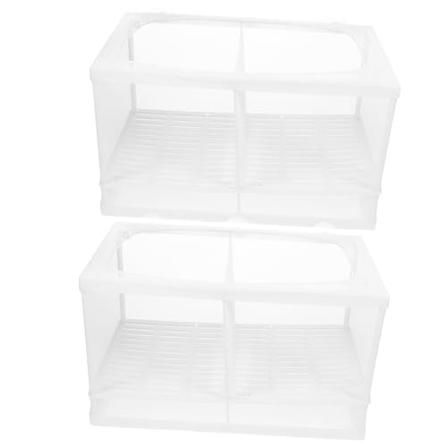HANABASS 2 Stück Fisch isolationsbox mit Netz und Trennwand Großer Zuchtinkubator für Aquarium Langlebiges Kunststoff behälter mit Sichtfenster Schutz für Jungfische und Trennung im HANABASS 2 Stück Fisch isolationsbox mit Netz und Trennwand Großer Zuchtinkubator für Aquarium Langlebiges Kunststoff behälter mit Sichtfenster Schutz für Jungfische und Trennung im von HANABASS