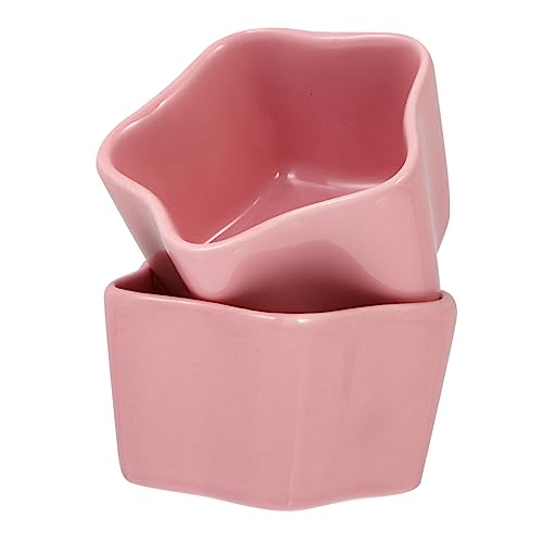 HANABASS 2 Stück Keramische Futterschalen für Kleine Tiere für Hamster Kaninchen und Haustiere rutschfest und Langlebig HANABASS 2 Stück Keramische Futterschalen für Kleine Tiere für Hamster Kaninchen und Haustiere rutschfest und Langlebig von HANABASS