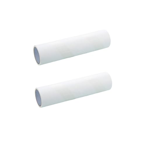 HANABASS 2 Stück Teiliges Ersatzpapier für Fusselrolle Ultra klebriges Roller Papier für Kleidung Möbel und Tierhaare Vielseitig Einsetzbar Langlebig und Stark Haftend von HANABASS