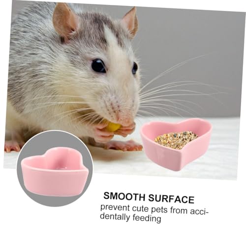HANABASS 2 Stück Teiliges Keramik Hamsterfutternapf rutschfest und Kippsicher für Hamster und Kleintiere Langlebige Leicht zu Reinigende Futterschalen für Haustiere HANABASS 2 Stück Teiliges Keramik Hamsterfutternapf rutschfest und Kippsicher für Hamster und Kleintiere Langlebige Leicht zu Reinigende Futterschalen für Haustiere von HANABASS