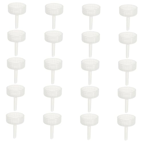 HANABASS 20 Stück Aquarium Incubator Flaschenabdeckungen für Zucht von Garnelen Eiern Brine Shrimp Inkubator Caps für Einfache Verwendung und HANABASS 20 Stück Aquarium Incubator Flaschenabdeckungen für Zucht von Garnelen Eiern Brine Shrimp Inkubator Caps für Einfache Verwendung und von HANABASS